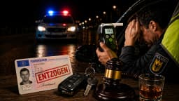 Führerscheinentzug bei 1,8 Promille